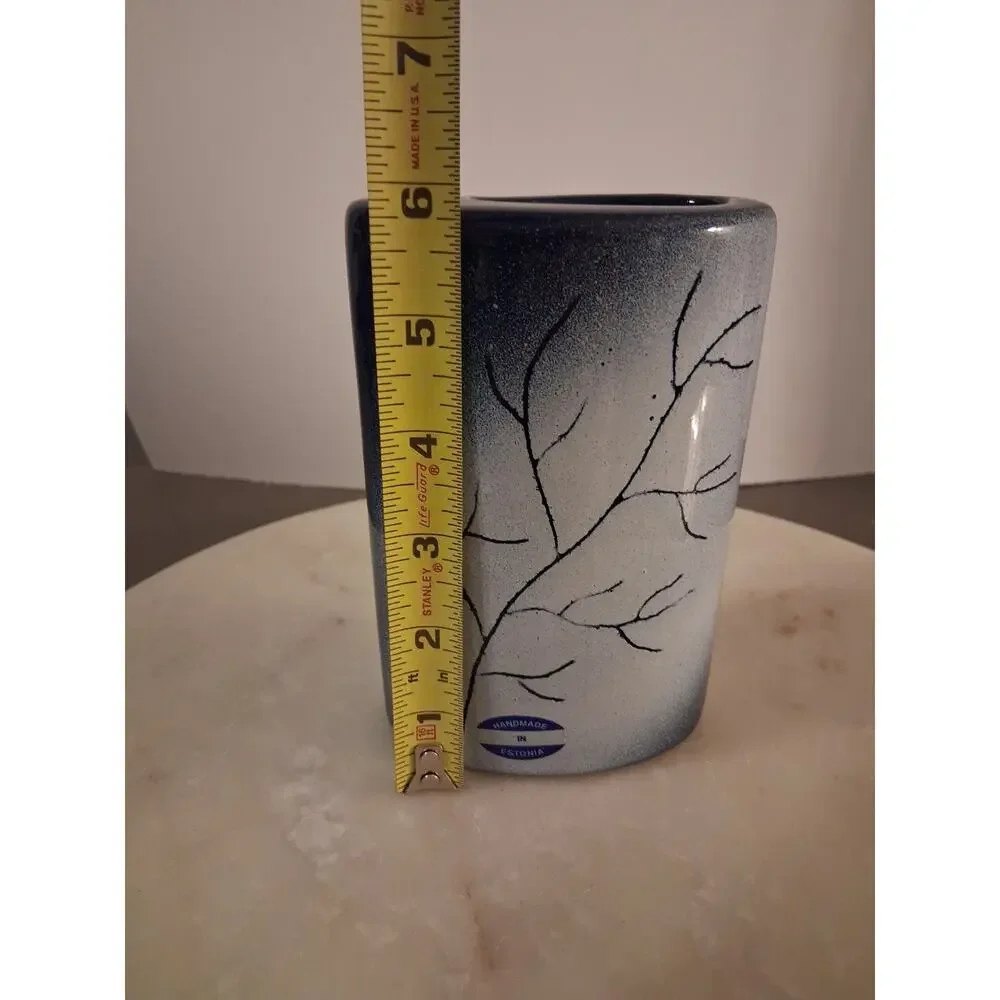 Vintage ARS Keraamika Vase Studio Arts & Crafts Pottery Estonia